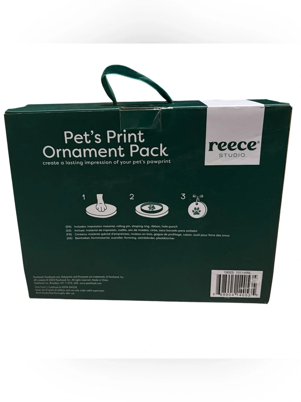Reece Studio Pet's Print Ornaments